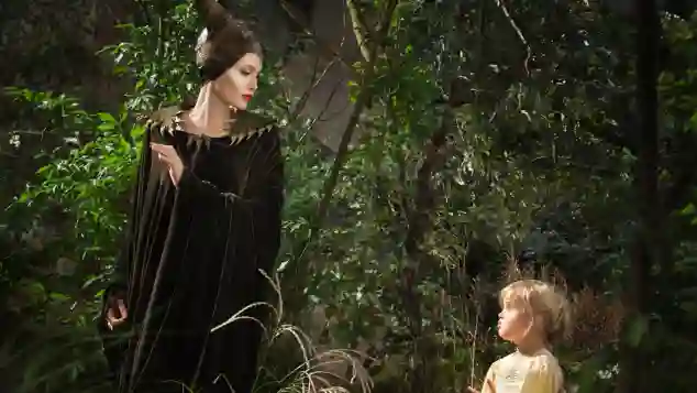 Angelina Jolie und ihre Tochter Vivienne Jolie-Pitt in „Maleficent – Die dunkle Fee"