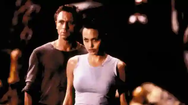 Daniel Craig und Angelina Jolie in "Tomb Raider"