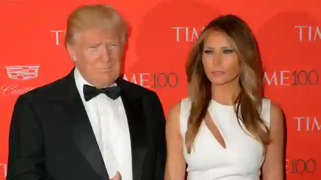 Donald und Melania Trump im Jahr 2016 Frau Ehefrau