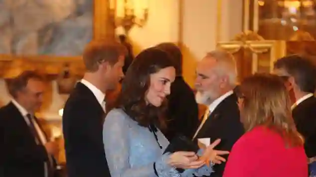Herzogin Catherine bei einem Empfang im Buckingham Palast im Oktober 2017