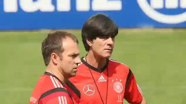 Joachim Löw und Hansi Flick