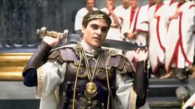 Joaquin Phoenix als „Commodus" in „Gladiator“.