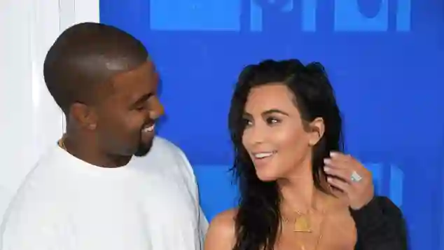 Kanye West und Kim Kardashian bei den MTV VMAs