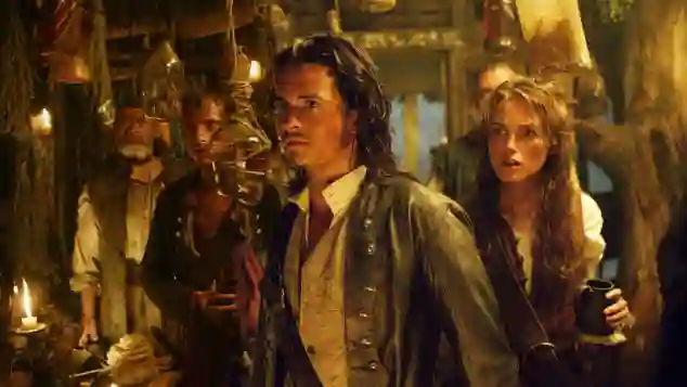 Keira Knightley und Orlando Bloom in "Fluch der Karibik"