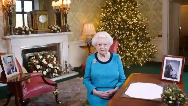 Königin Elisabeth II. an Weihnachten 2016