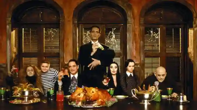 „Die Addams Family“-Darsteller 1991