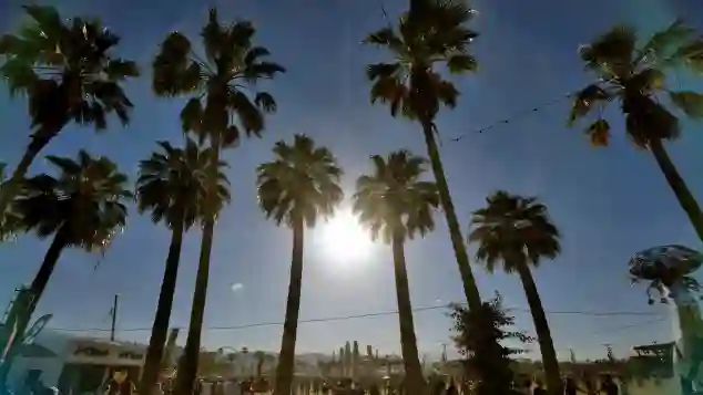 Das Coachella Festival findet in Indio, Kalifornien statt