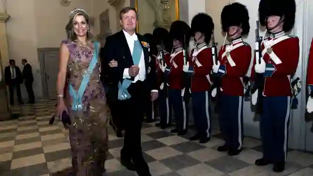 König Willem Alexander der Niederlande und seine Frau Maxima besuchten die Gala zum 50. Geburtstag von Kronprinz Frederik von Dänemark