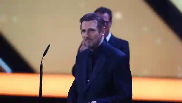 Liam Neeson als Preisträger der Goldenen Kamera 2018