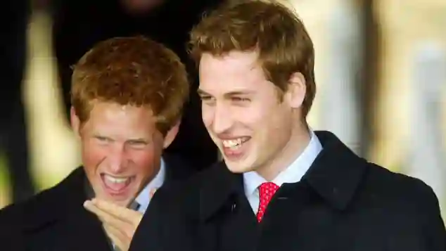 Prinz Harry und Prinz William 2003