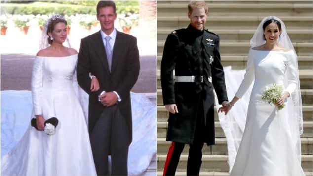 Meghan Markles Hochzeits Look Geklaut Sie Sieht Aus Wie Cristina