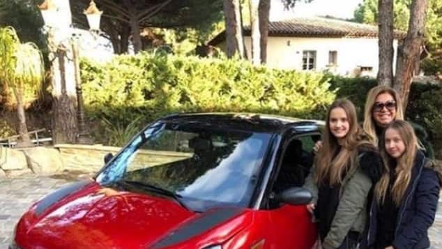 Mit 15 Jahren: Davina Geiss fährt Auto