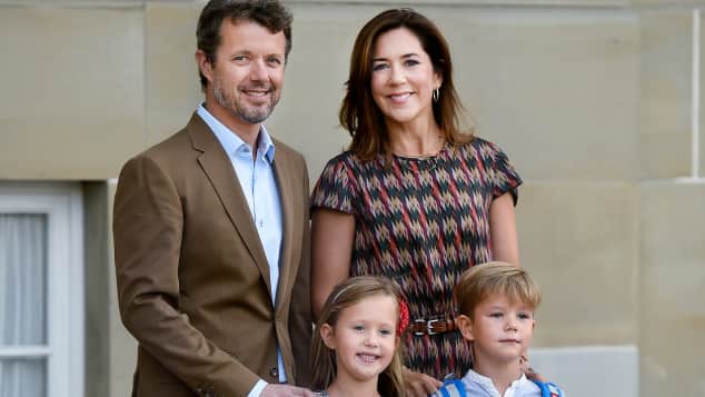 Prinz Frederik, Prinzessin Mary, Prinzessin Josephine und Prinz Vincent