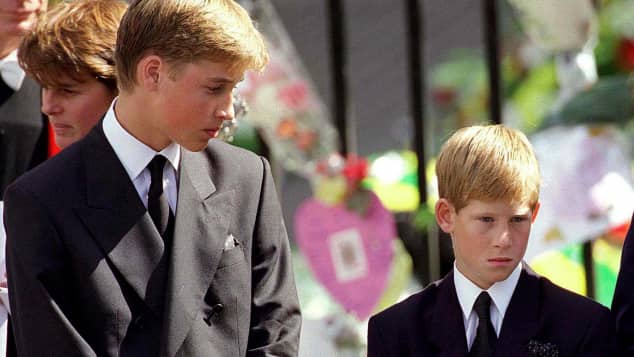 Darum Liefen Prinz William Und Prinz Harry Hinter Dianas 36 Sarg