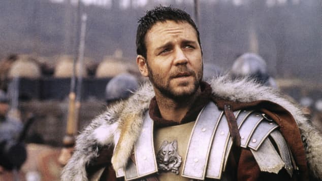 Russell Crowe in „Gladiator“