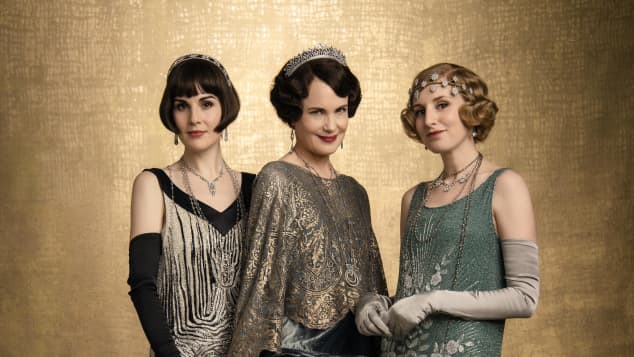 Michelle Dockery, Elizabeth McGovern und Laura Carmichael in „Downton Abbey“