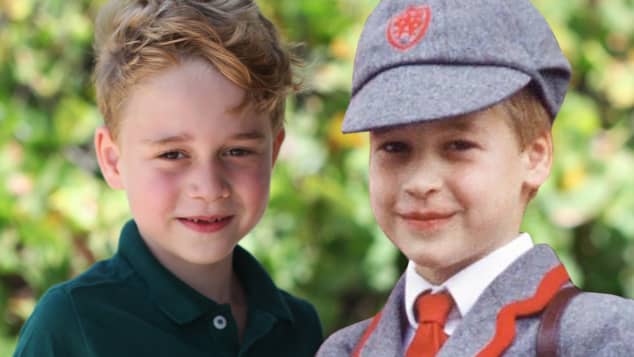 Krass So Ahnlich Sehen Sich Prinz George Und Prinz William