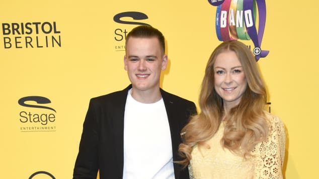 Jenny Elvers So Hubsch Ist Ihr Sohn Paul Er startet als model durch: jenny elvers so hubsch ist ihr sohn paul