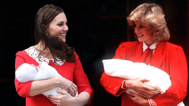 Deja Vu Herzogin Kates Look Erinnert An Lady Di