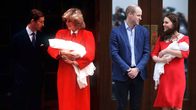 Lady Diana und Herzogin Kate