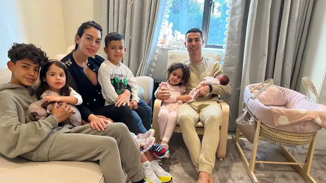 Cristiano Ronaldo und seine Familie