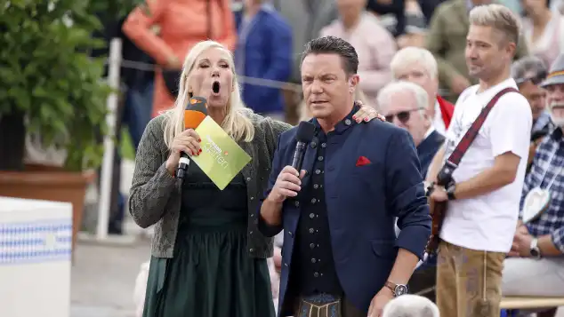 Andrea Kiewel und Stefan Mross