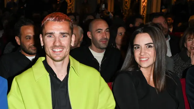 Antoine Griezmann und Erika Choperena