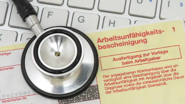 Arbeitsunfähigkeitsbescheinigung