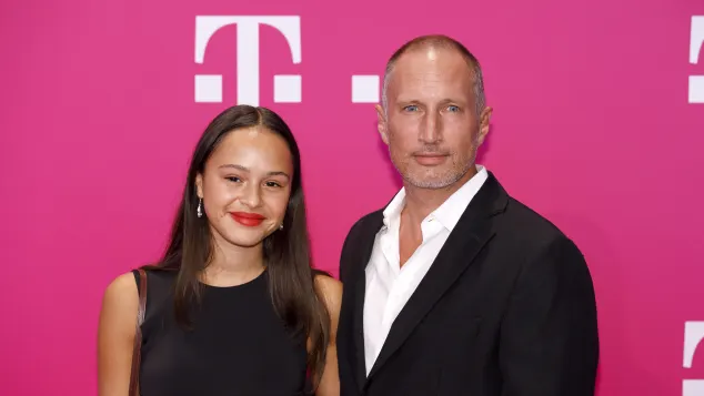 Benno Fürmann und seine Tochter Zoe