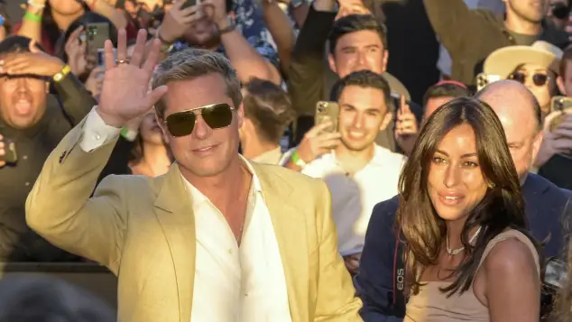 Brad Pitt und Ines de Ramon