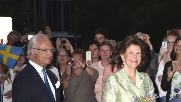 Carl Gustaf von Schweden und Königin Silvia
