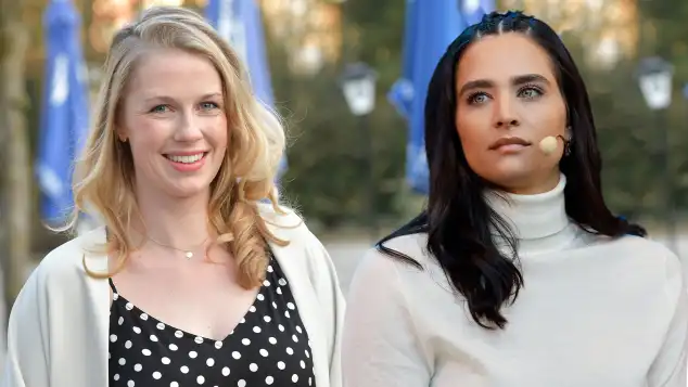 Christine Eixenberger und Amira Aly