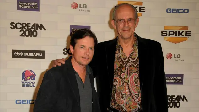 Christopher Lloyd und Michael J. Fox