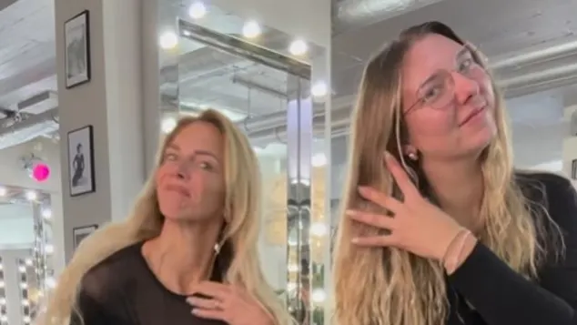 Danni Büchner und Tochter Joelina
