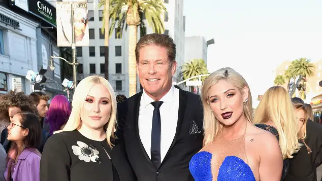 Taylor Ann Hasselhoff, David Hasselhoff, und Hayley Hasselhoff