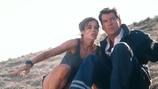 Denise Richards und Pierce Brosnan