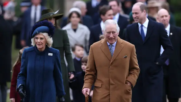 Die Royals an Weihnachten
