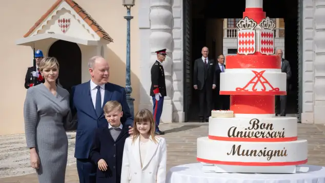 Die monegassische Fürstenfamilie