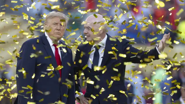 Donald Trump und Gianni Infantino