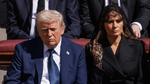 Donald Trump und Melania Trump