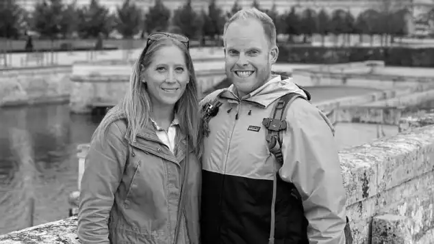 Elise Caffee und Ehemann Dan
