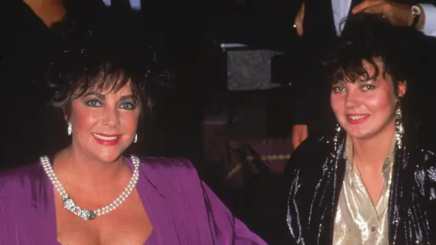 Elizabeth Taylor und Tochter Maria Burton