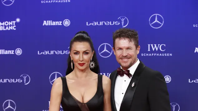 Felix Baumgartner und Mihaela Schwartzenberg