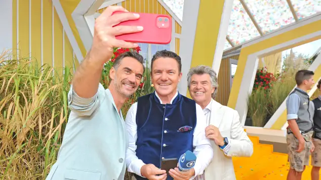 Florian Silbereisen, Stefan Mross und Andy Borg