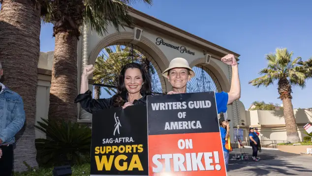 Fran Drescher und Meredith Stiehm 