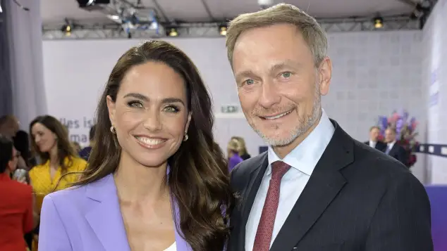 Franca Lehfeldt und Christian Lindner
