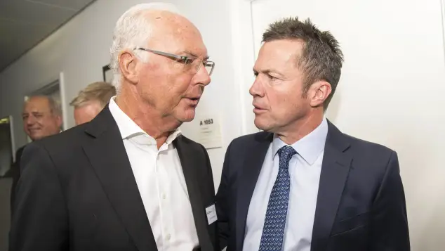 Franz Beckenbauer und Lothar Matthäus