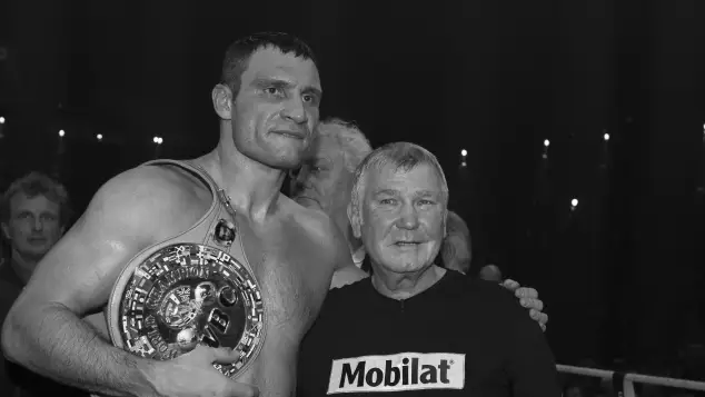 Fritz Sdunek und Vitali Klitschko
