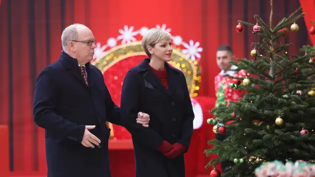 Fürst Albert und Fürstin Charlène von Monaco