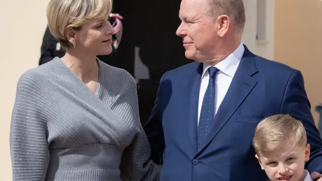 Fürstin Charlène und Fürst Albert